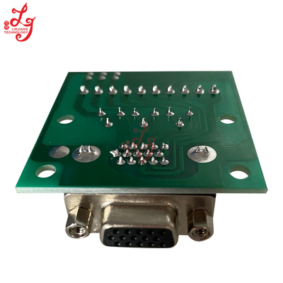 CGA RGB Connector PCB Board For POT O Gold Game Harness