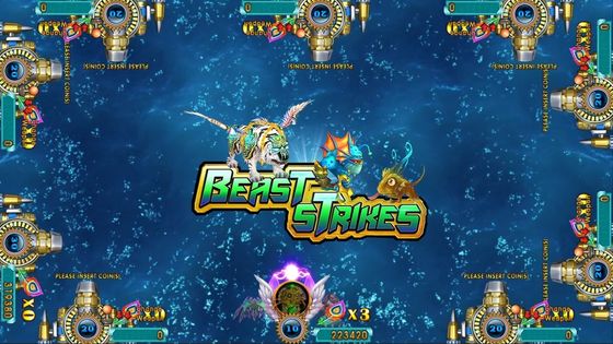 Fish Table Beast Strike Skilled Game Machine Fish Hunter Arcade Game Machines For Sale