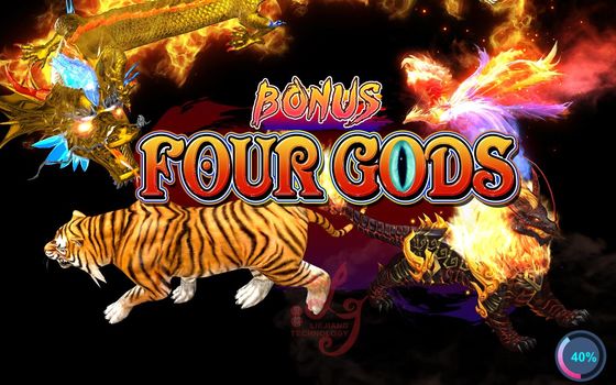 Bonus Four Gods Fish Hunter Arcade Skilled Casino Slot Gambling Arcade Fish Hunter Gambling Games Machines