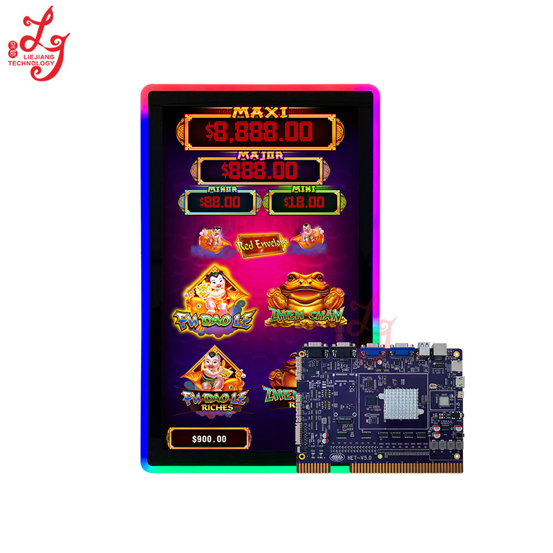 Red Envelope Fu Dao Le Multi - Game PCB Boards For Video Slot Multi Games For Casino Gambling Games Machines For Sale