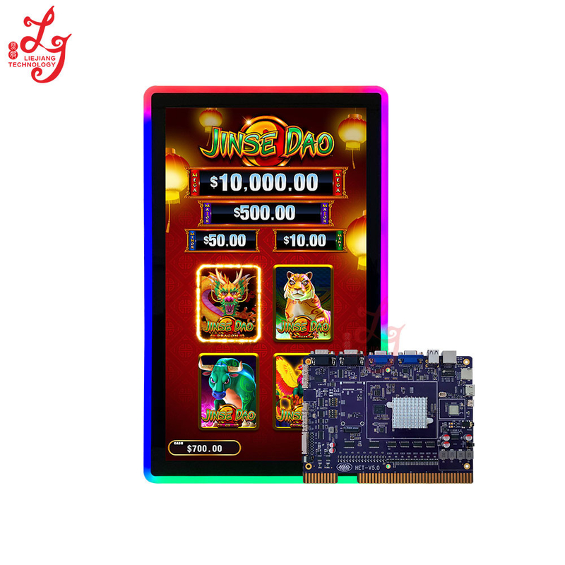 Jin Se Dao Multi Game PCB Boards Casino 43 Inch Slot Game Gaming Slot Machines