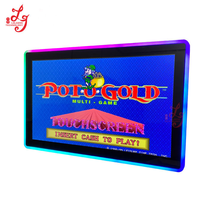 23.6 Inch Capacitive Touch Screen 3M RS232 Game Monitor